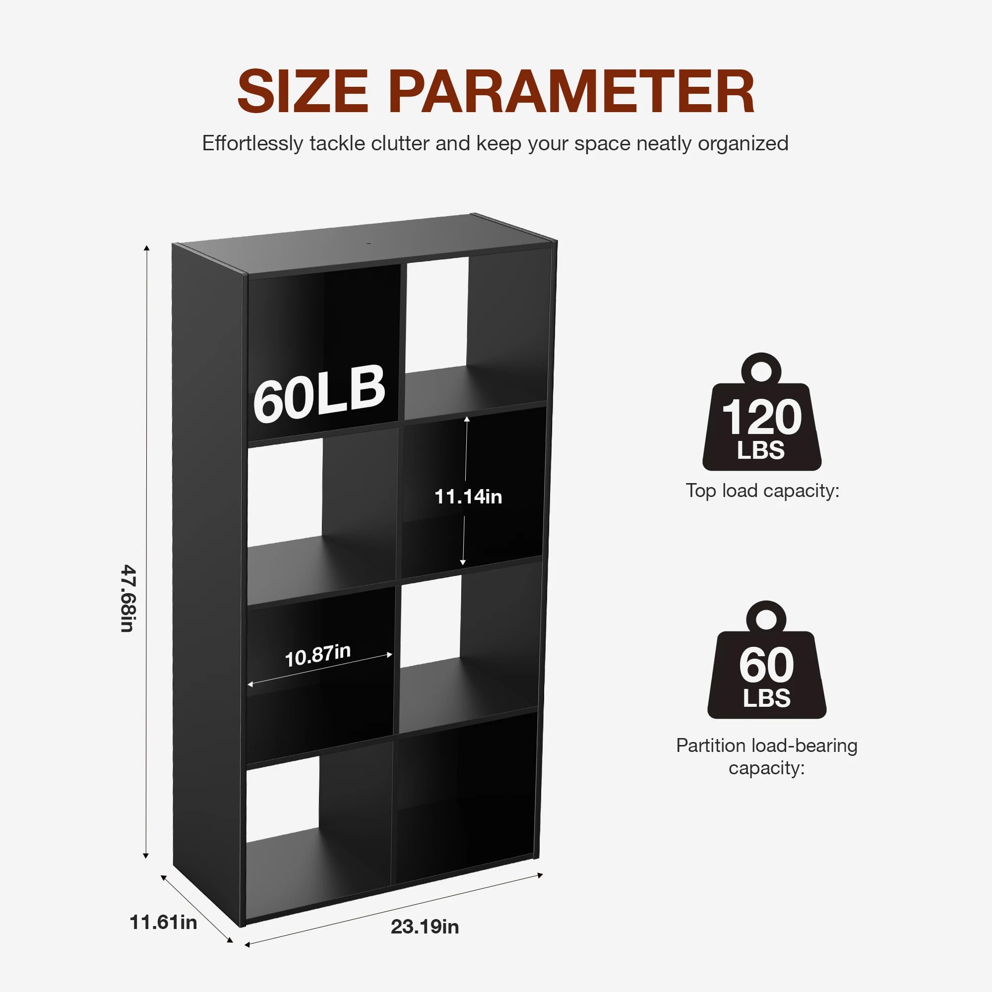 JHK 9 Cube Storage Organizer