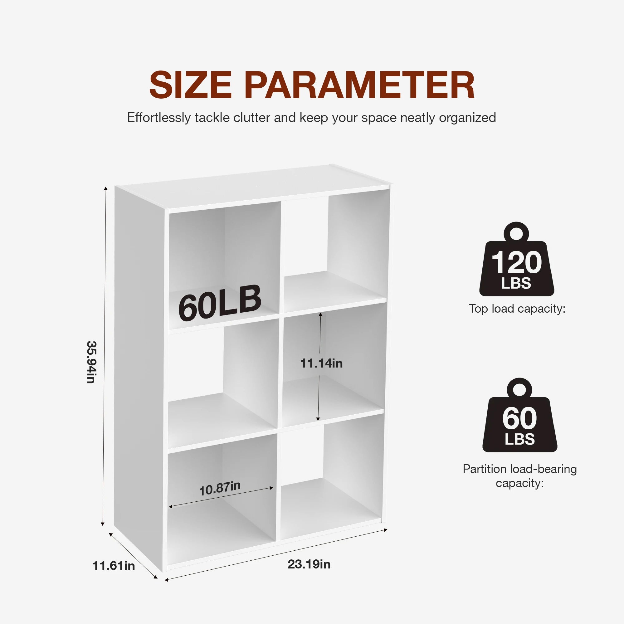 JHK 9 Cube Storage Organizer