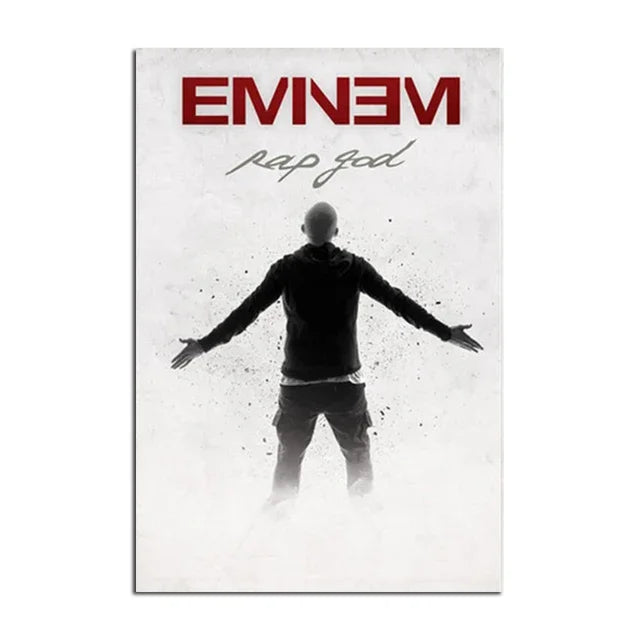 Super Rapper Em-ine-ms  Canvas Painting Music Star Wall Art