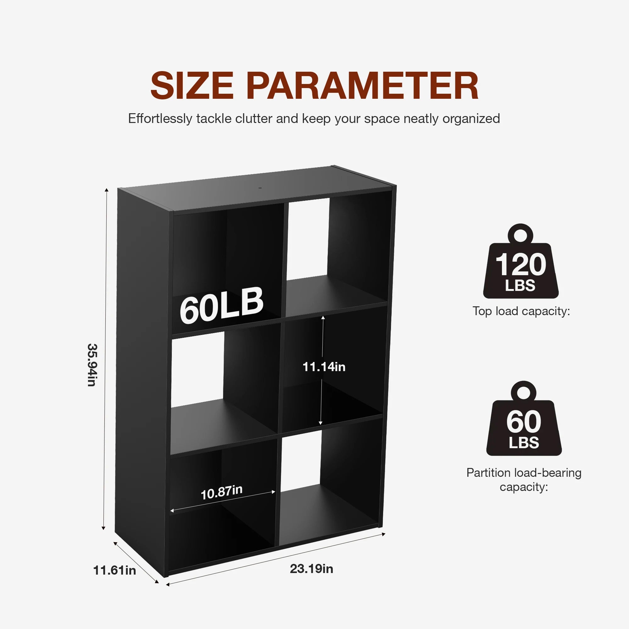 JHK 9 Cube Storage Organizer