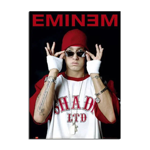 Super Rapper Em-ine-ms  Canvas Painting Music Star Wall Art