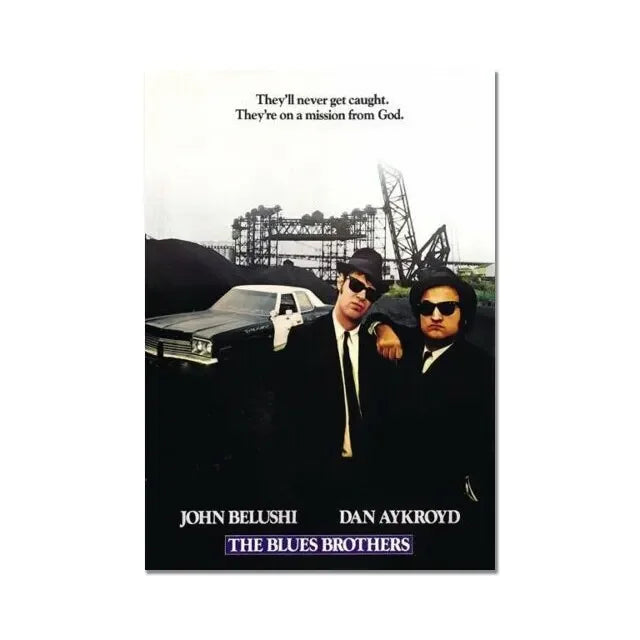 80s Classic Movie Canvas Paintings