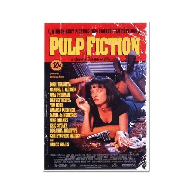 80s Classic Movie Canvas Paintings