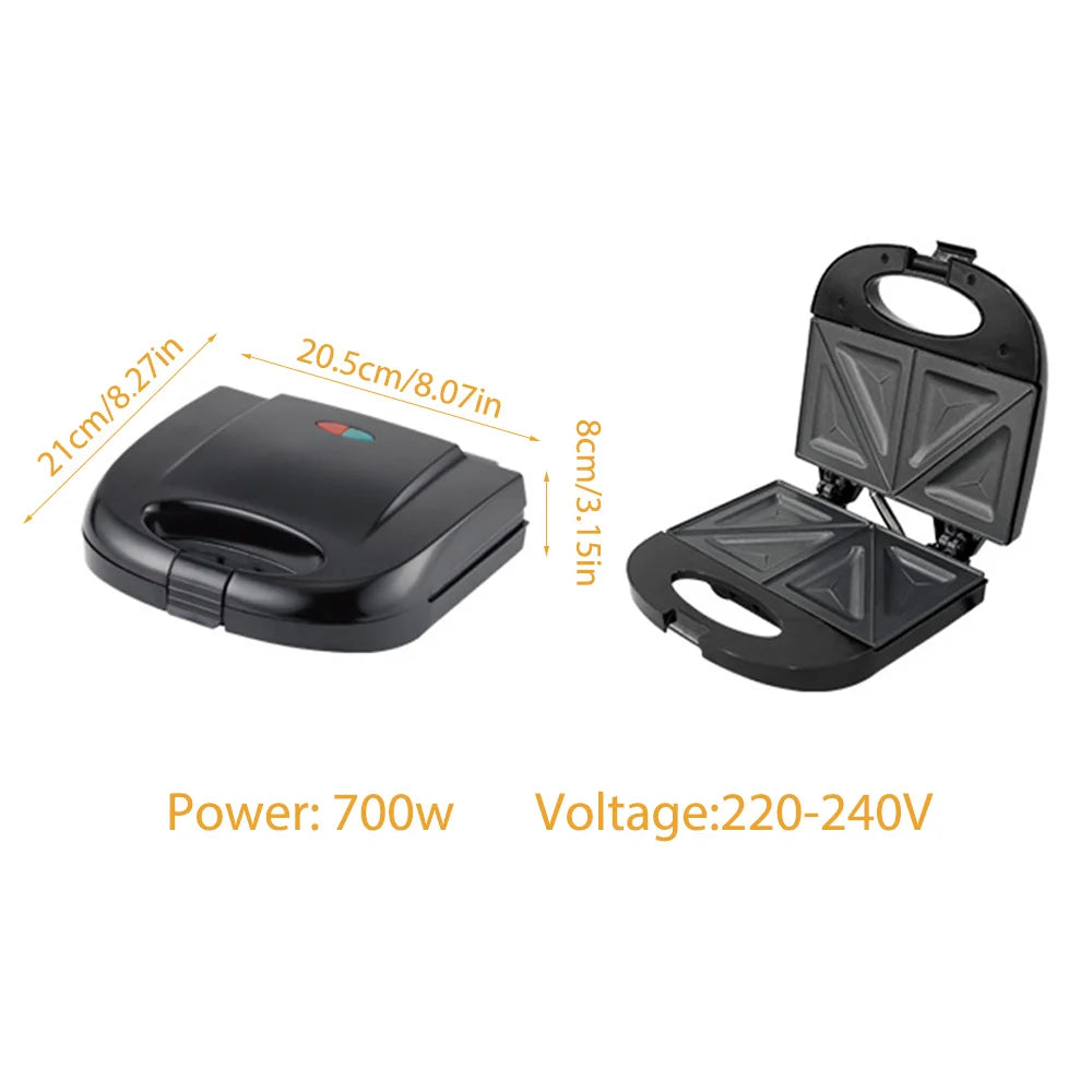 Professional Electric Waffle Maker Multifunction Machine Non-stick Iron Pan