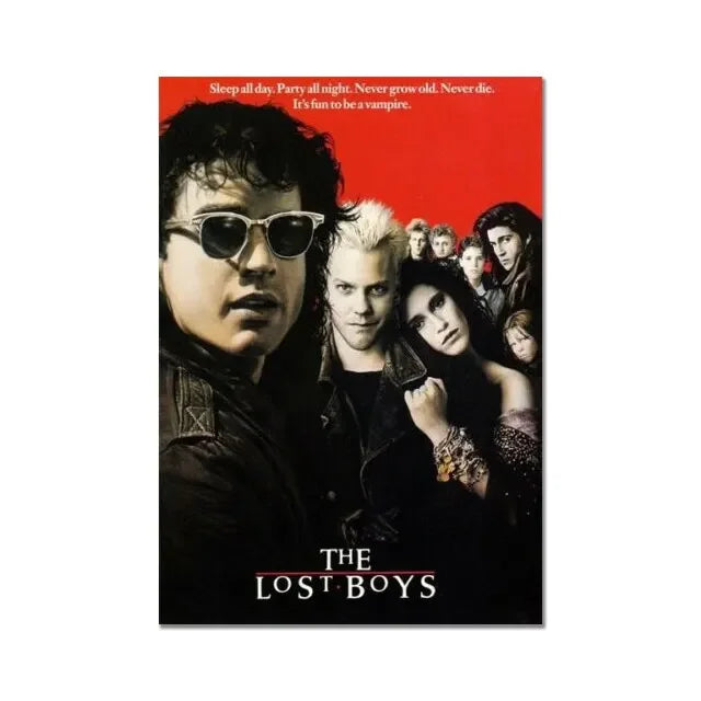 80s Classic Movie Canvas Paintings