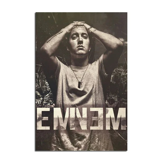 Super Rapper Em-ine-ms  Canvas Painting Music Star Wall Art