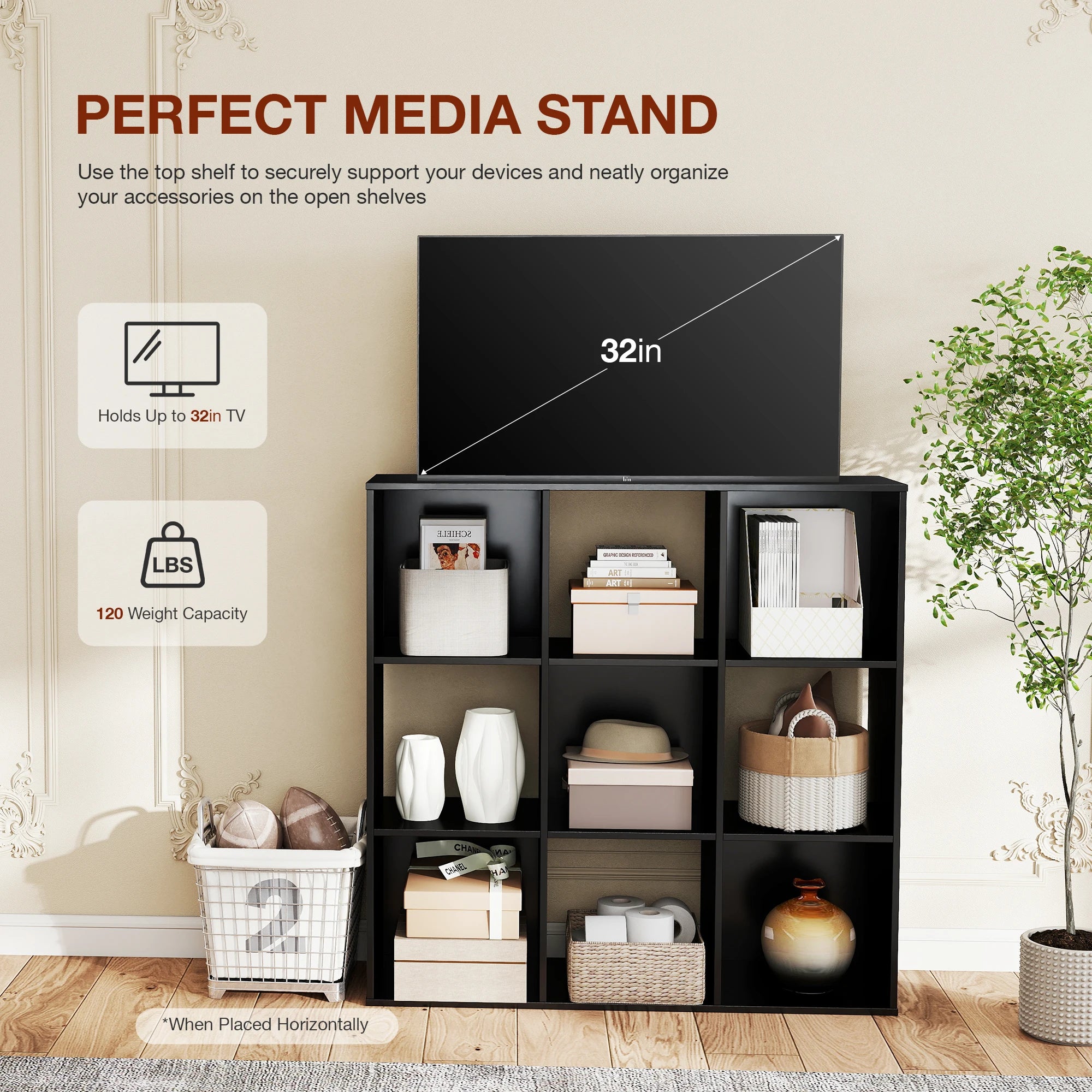 JHK 9 Cube Storage Organizer