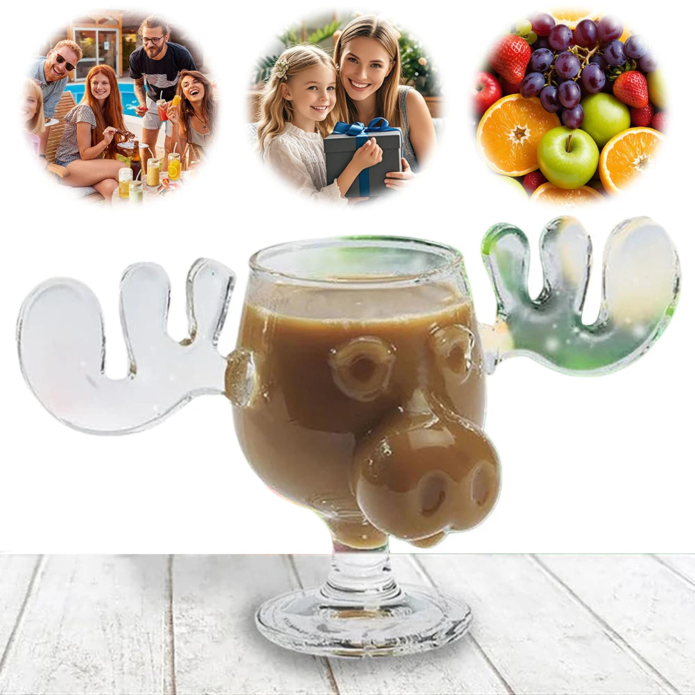 240ml Glass Moose Christmas Vacation Movie Mug Coffee Mug