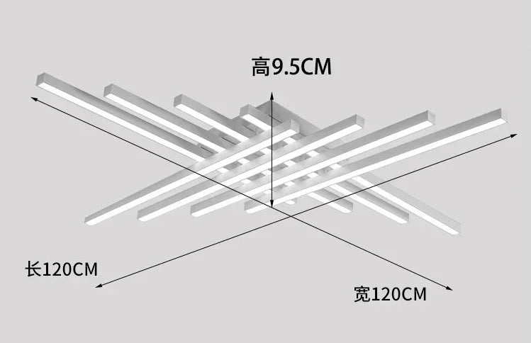 Nordic Minimalist Chandelier Led Ceiling Lamp