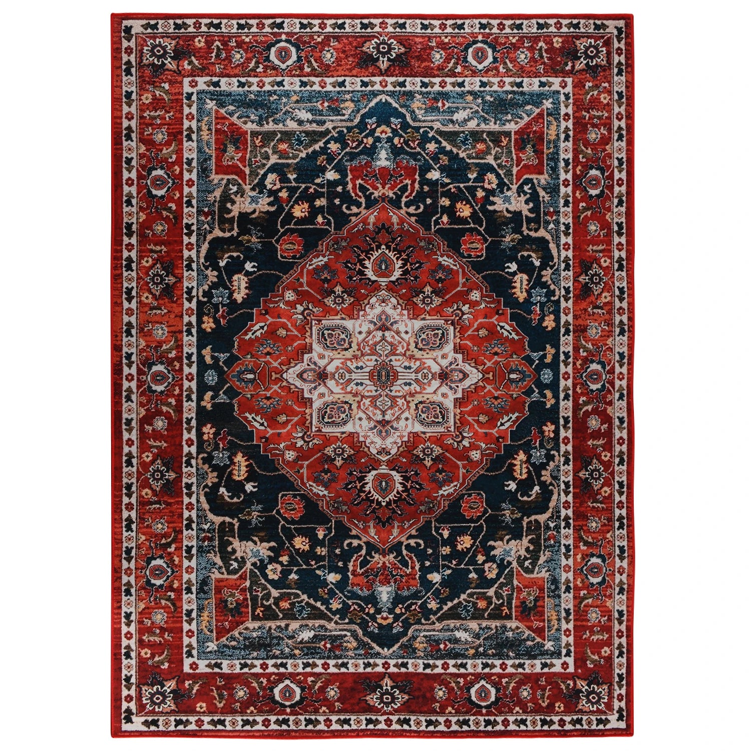 Vintage Bohemian Indoor Area Rug for Living Room,  Bedroom