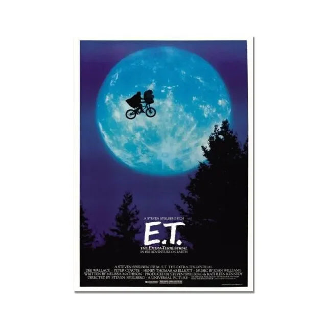 80s Classic Movie Canvas Paintings