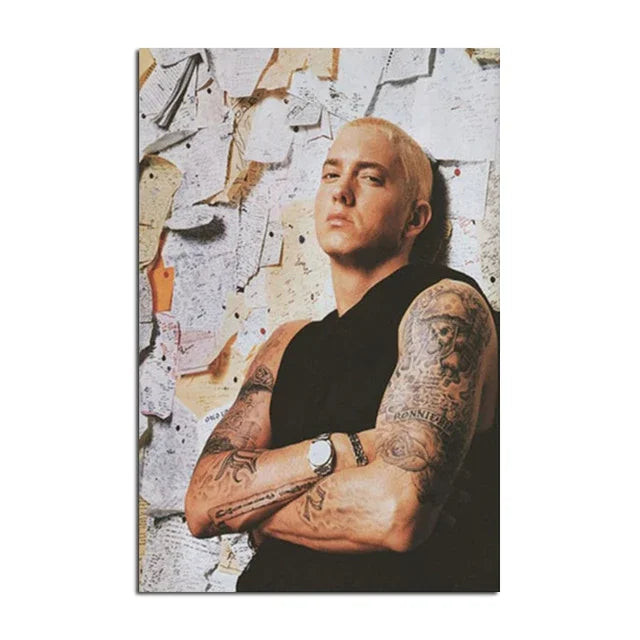 Super Rapper Em-ine-ms  Canvas Painting Music Star Wall Art