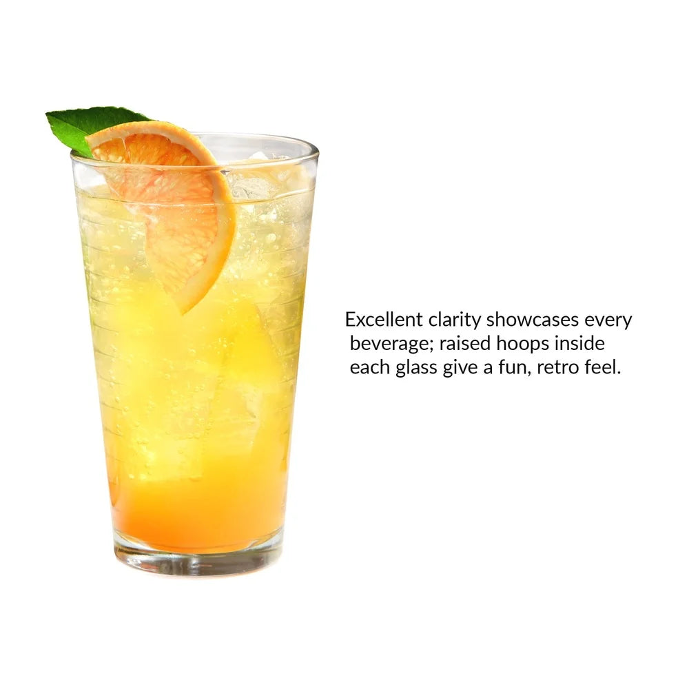 8-Piece Drinkware Set High-Quality, Stackable Durable Dishwasher Safe