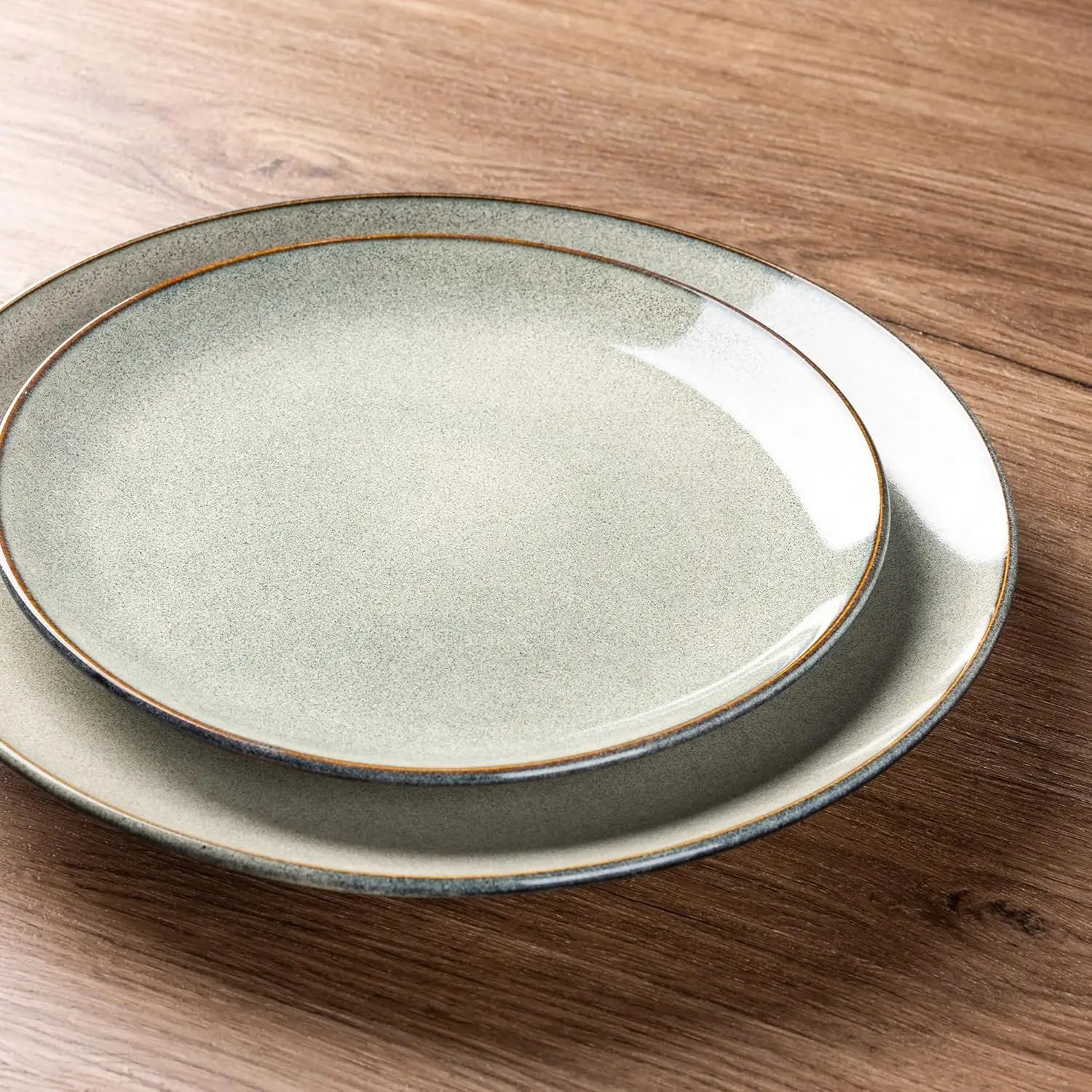 Ceramic Handpainted Dinnerware Sets for 6, Scratch Resistant