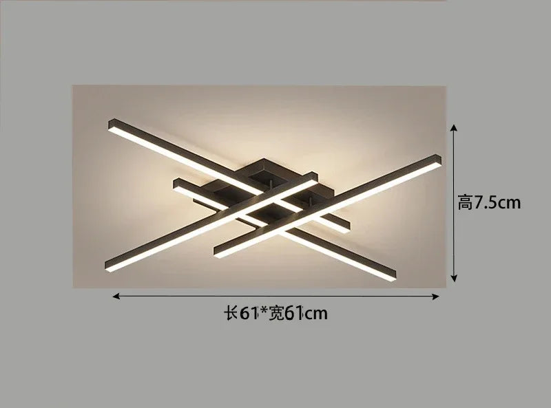 Nordic Minimalist Chandelier Led Ceiling Lamp
