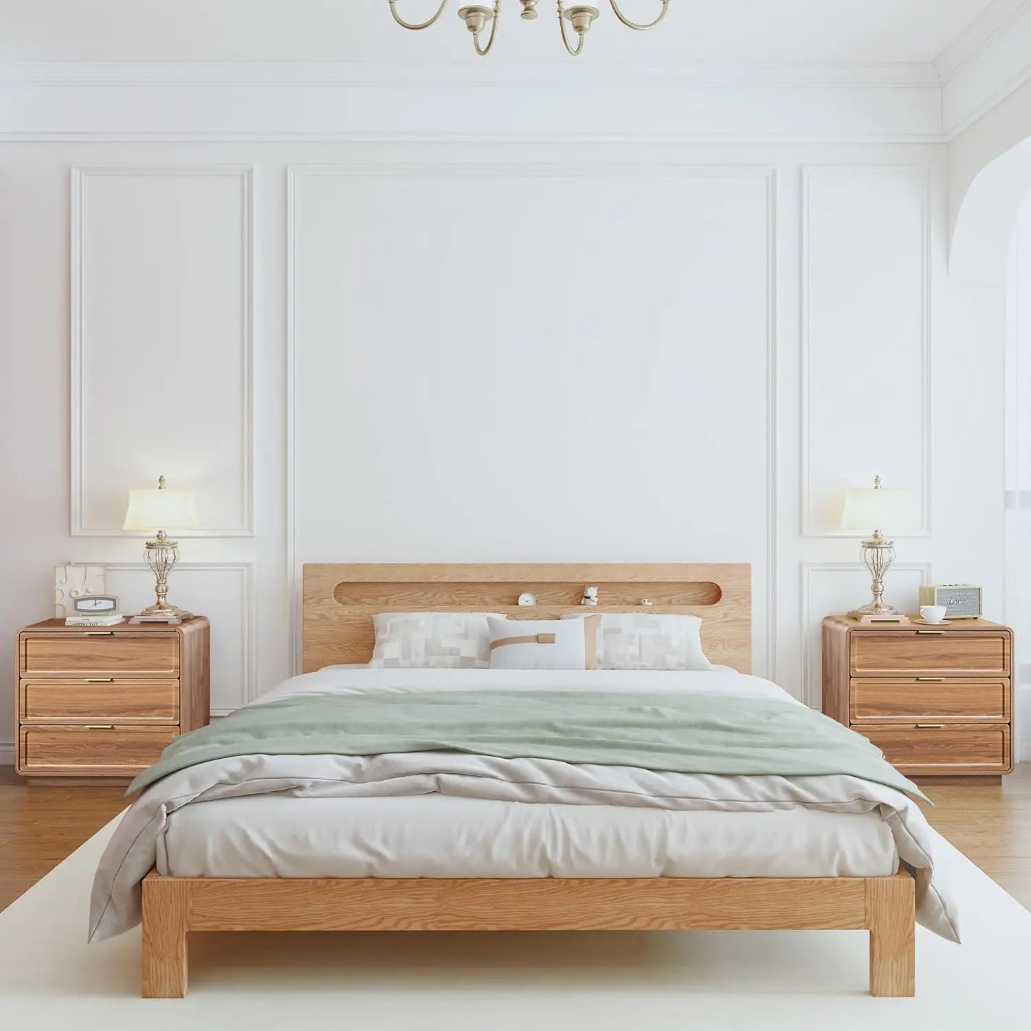 Modern Nightstand Set of 2