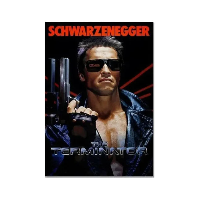 80s Classic Movie Canvas Paintings