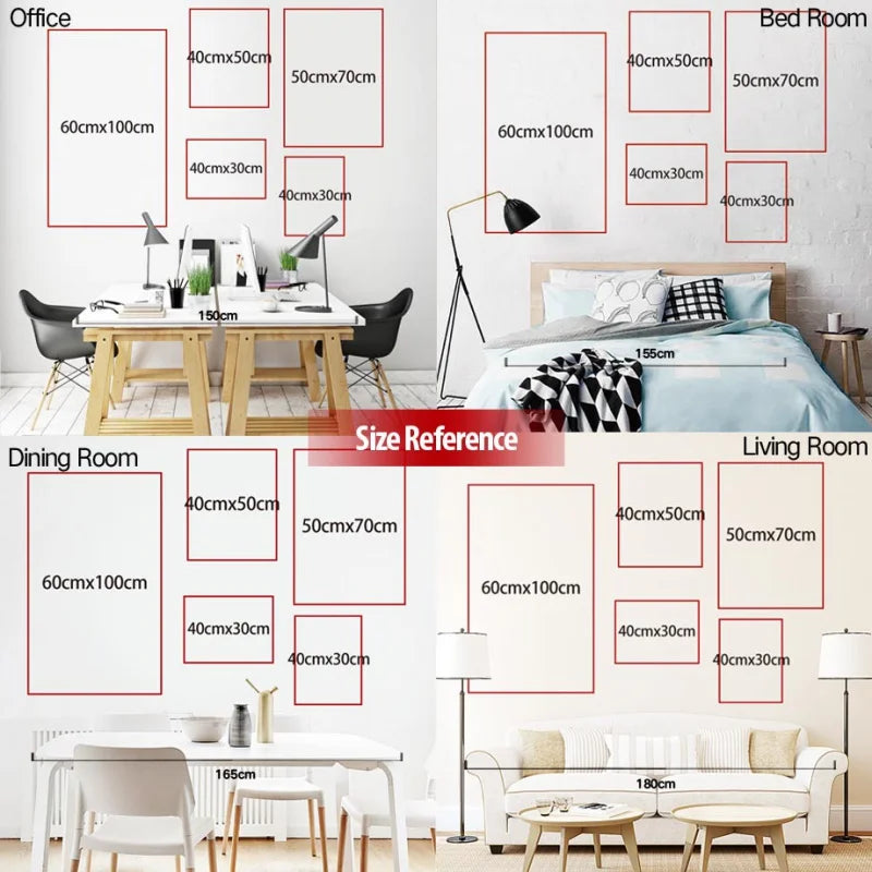 Colorful Flower Market  Canvas Painting