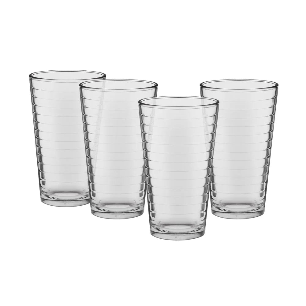 8-Piece Drinkware Set High-Quality, Stackable Durable Dishwasher Safe