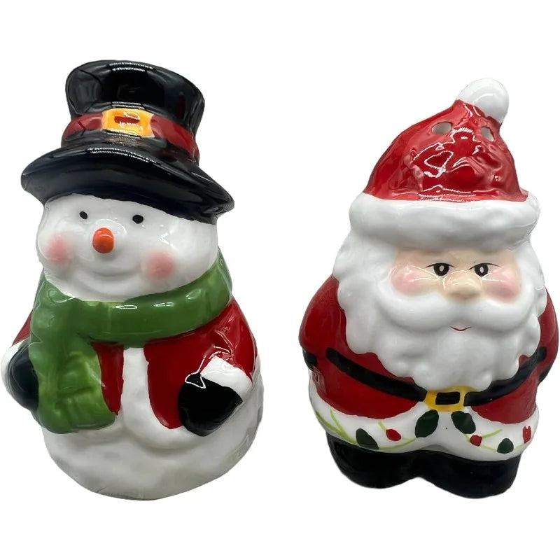 2PCS Christmas  Salt and Pepper Shakers